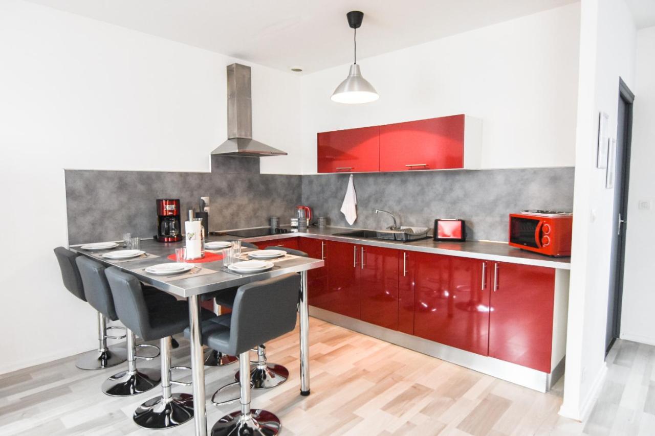 Appartement "Le Terminus " Gare-Cosy-Wifi 6 Personnes Σεν-Κεντέν Εξωτερικό φωτογραφία